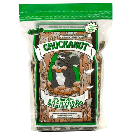 Chuckanut Products Chuckanut Mixed Seed Squirrel and Critter Food 3 lb 00010
